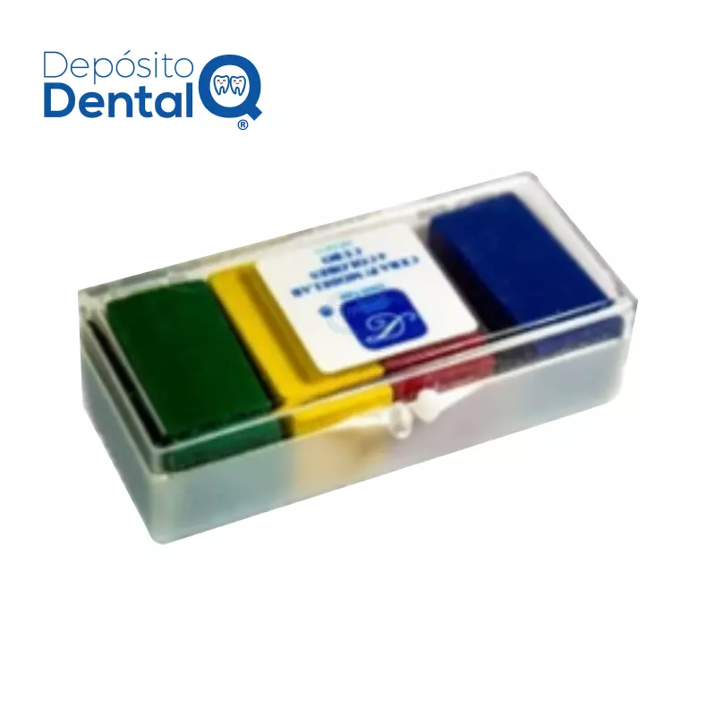 Ceras para Modelar P.K. Thomas Cubo 4 Colores Denticast