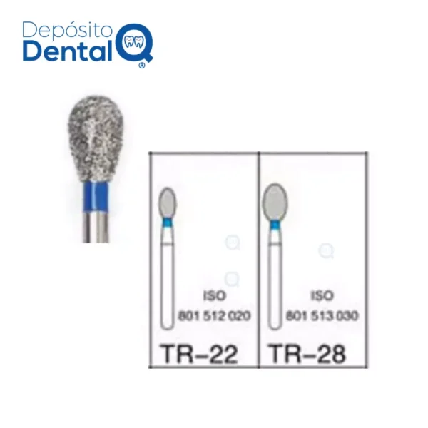 Fresa de Diamante Football TR (5 uds)