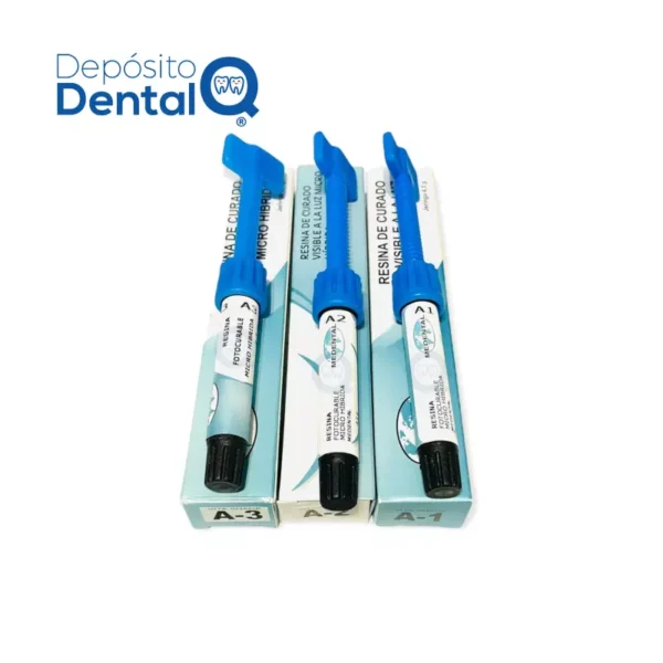 Kit de 3 Resinas Microhíbridas Medental