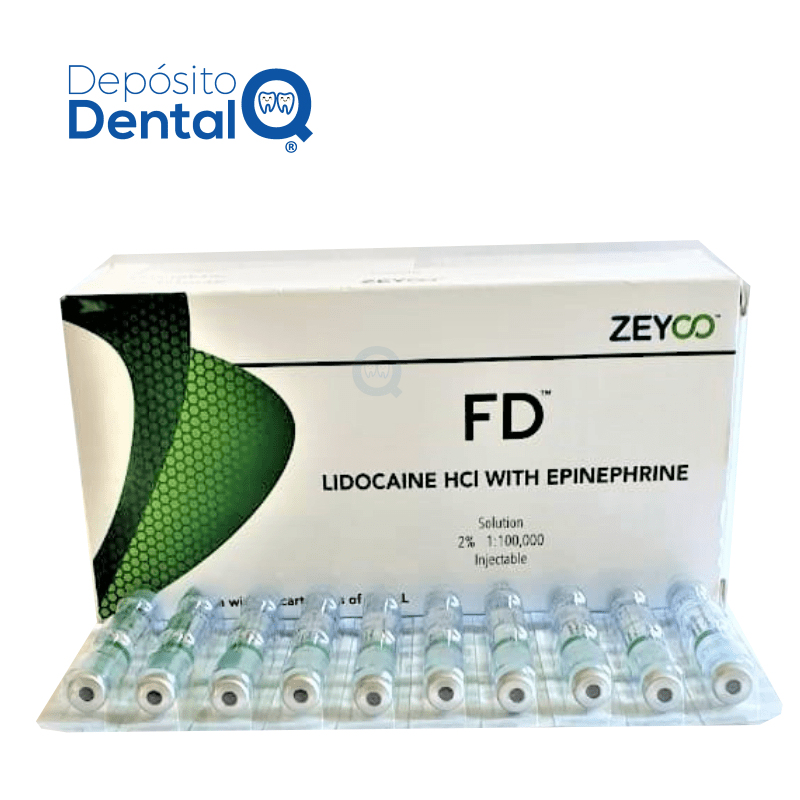 Lidocaína Epirefrina FD 2% Zeyco