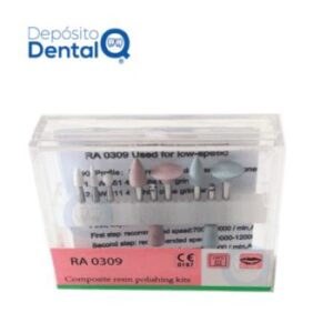 Kit de Pulidores para resina 9 Pzas