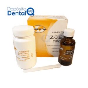 Cemento ZOE Tipo I Oxido de Zinc con Endurecedor Medental