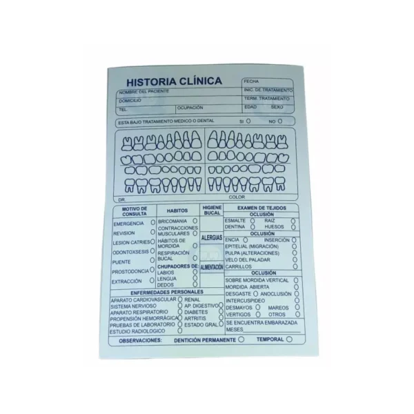 Historia Clínica Genérico