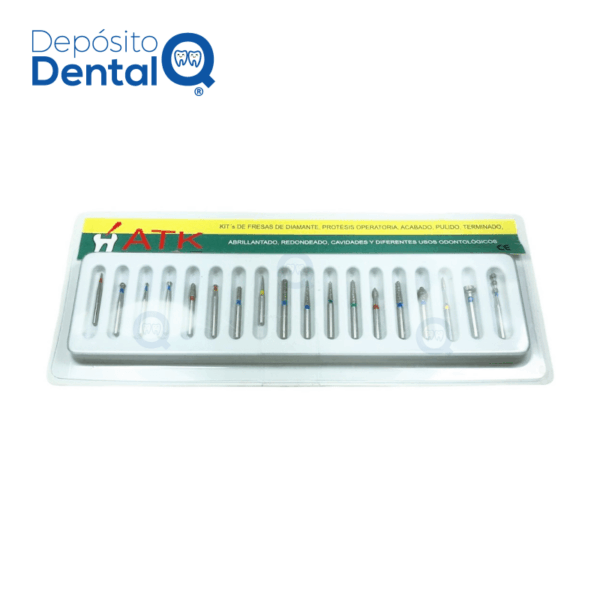Kit de 18 Fresas para Usos Múltiples ATK