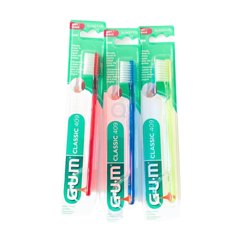 Cepillo dental suave Classic 409 Gum