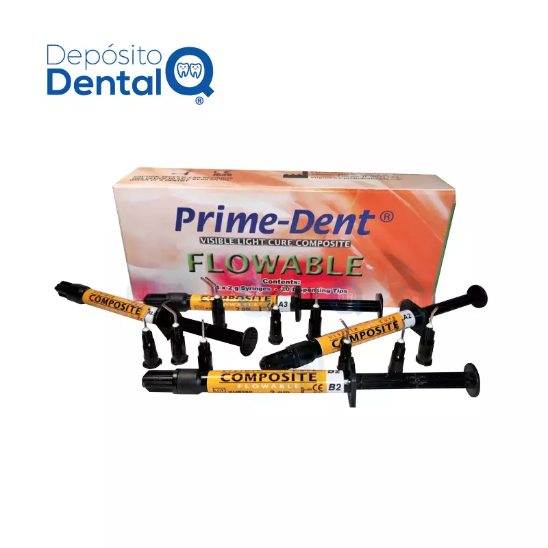 Kit de Resinas Fluidas 4 x 2 gr Prime Dental