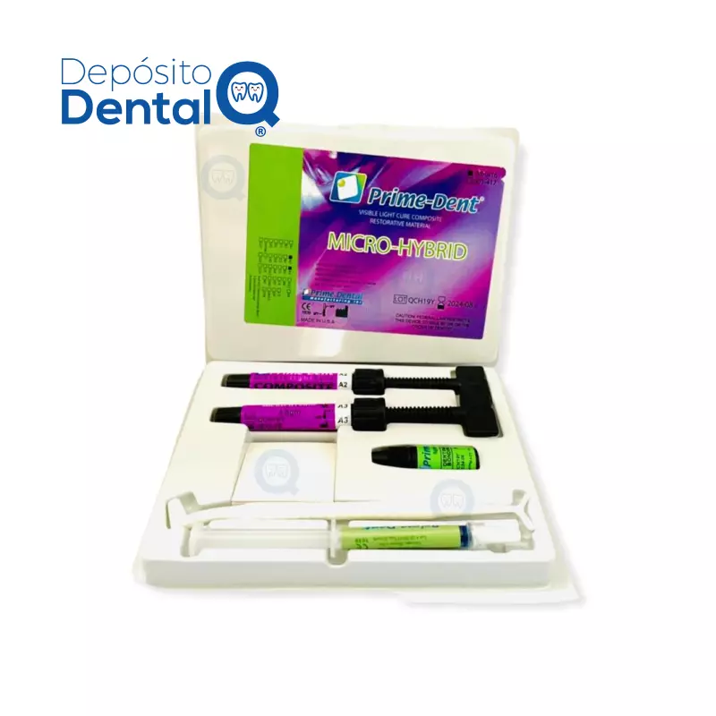 Kit de Resinas Microhíbridas 2 x 4.5 g Prime Dental