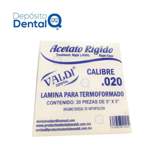 Acetatos Rígidos 5x5 Valdi