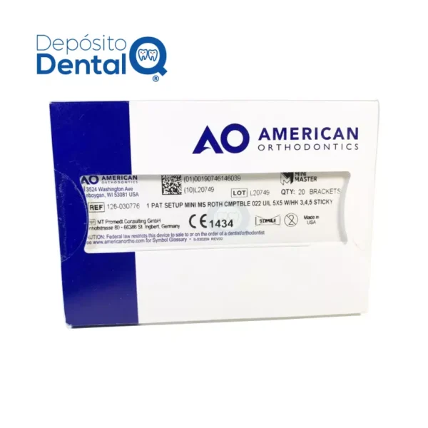 Brackets Mini Roth American Orthodontics