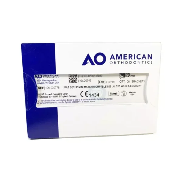 Brackets Mini Roth American Orthodontics