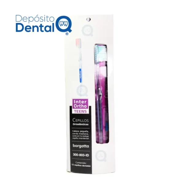 Cepillos Inter Ortho Teens Borgatta