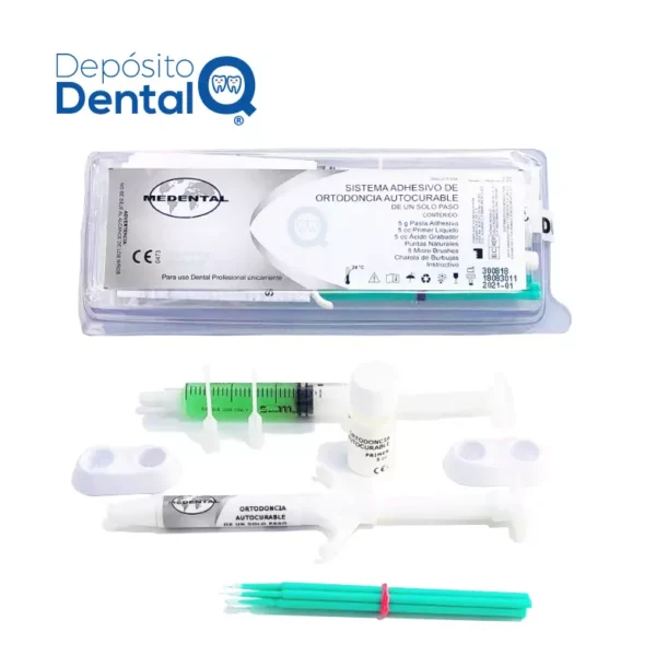 Kit de Adhesivo de Ortodoncia Autocurable Medental
