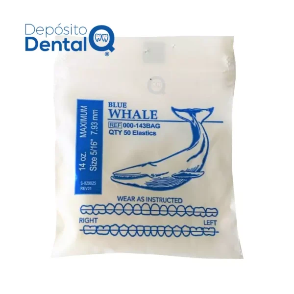 Ligas Extraorales Whale Blue American Orthodontics