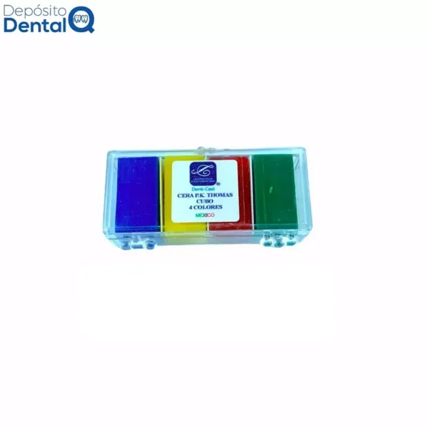 Ceras para Modelar P.K. Thomas Cubo 4 Colores Denticast