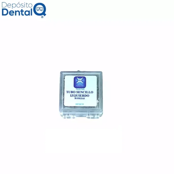Tubo Sencillo Izquierdo 50 Pzas Denticast