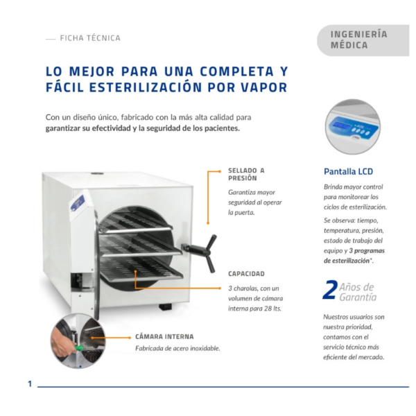 Autoclave Lorma AV07 12 Lts (1)