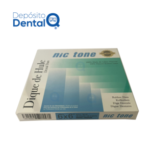 Diques de Hule Nic Tone 6x6" MDC Dental