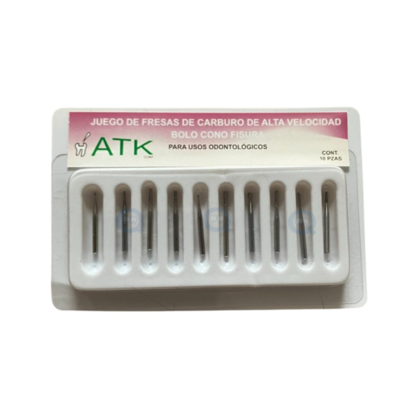 Juegos de Fresas de Carburo Bola Cono Fisura ATK