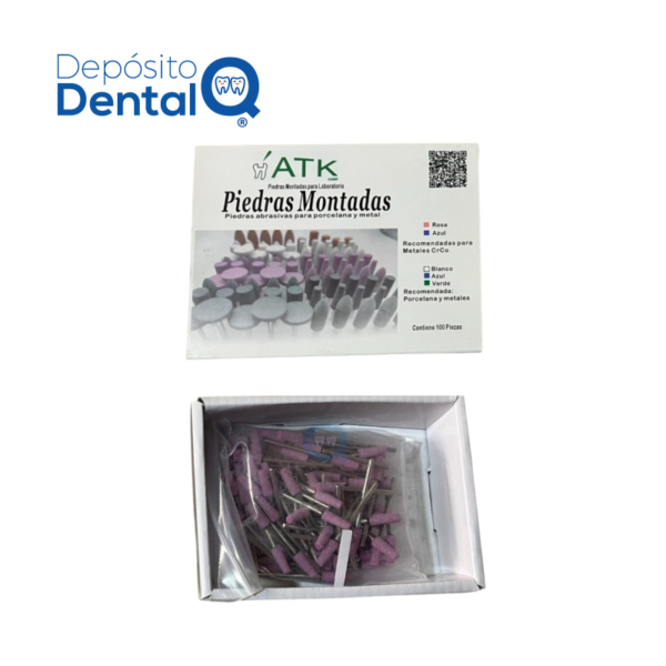 Piedras Montadas Rosas para Porcelanas y Metales ATK (1)